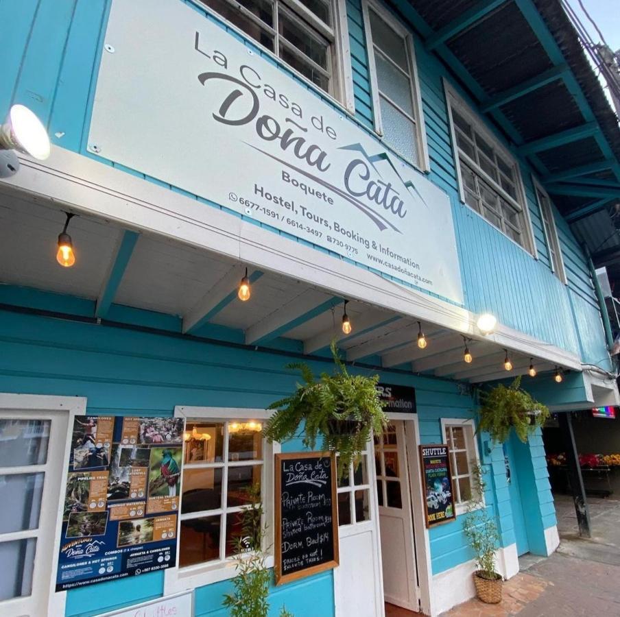 La Casa De Dona Cata Hotel Bajo Boquete Eksteriør billede